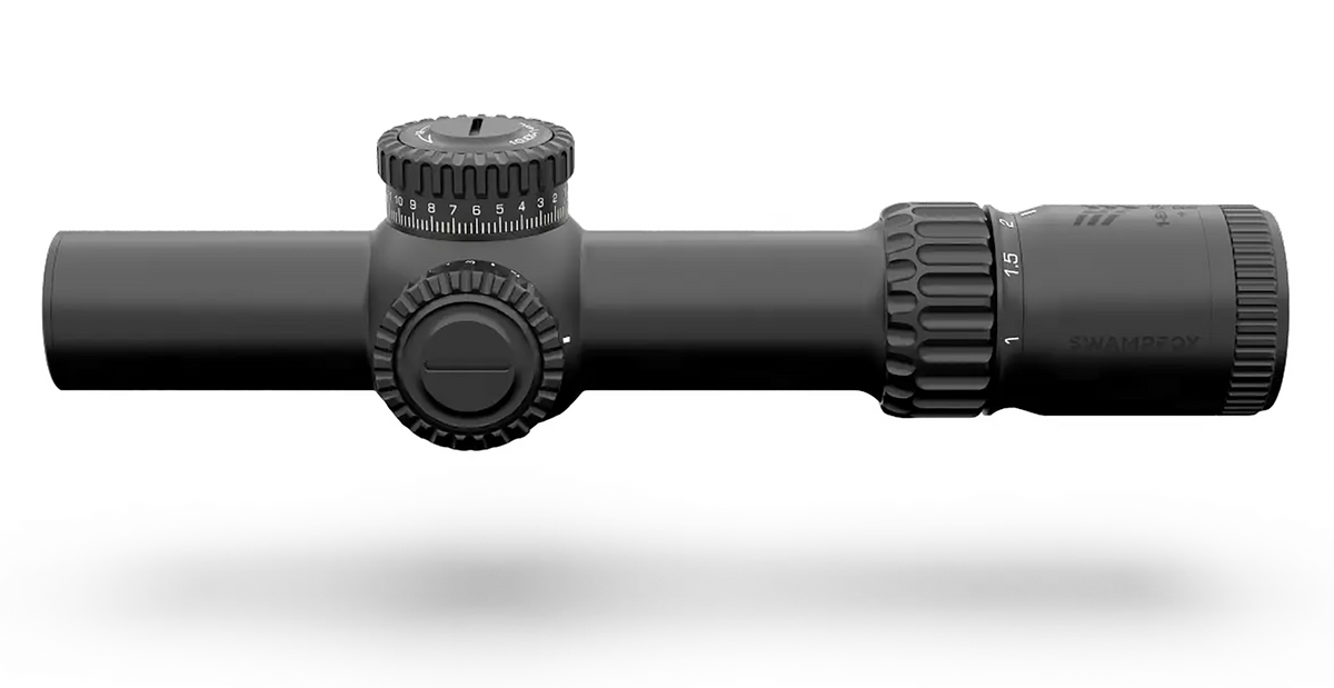 Swampfox Optics Warhorse 1-6x24mm FFP LPVO 34mm Tube Dragoon MIL Red — view 2