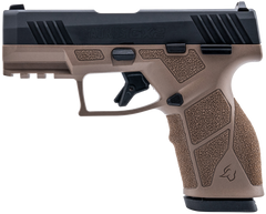 Taurus GX2 9mm Luger 3.37" 10+1 Semi-Auto Pistol - Matte Black / Brown — view 2