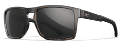 Wiley X WX Apex CAPTIVATE Polarized Black Mirror Lens Matte Tortoise Brown Frame Safety Glasses — view 2