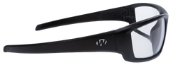 Walkers Game Ear IKON Vector Ballistic Eyewear Clear Lens Matte Black Full Frame — view 2