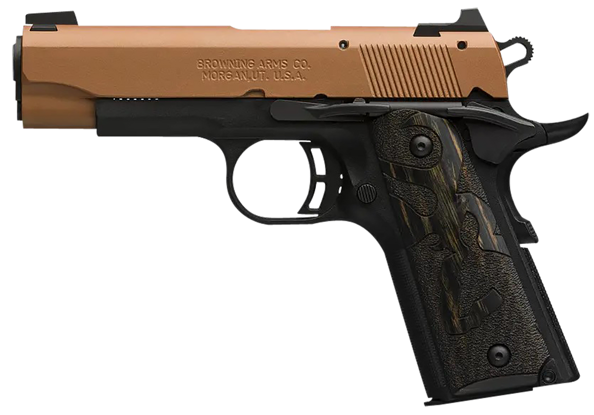 Browning 1911-22 Black Label Compact 22 LR 3.63" 10+1 Semi-Auto Pistol - Copper Cerakote — view 2