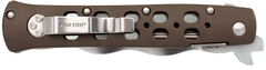 Cold Steel 26SK4 Ti-Lite 4" Folding Plain Kris AUS-10A SS Flat Dark Earth Griv-Ex Handle — view 2