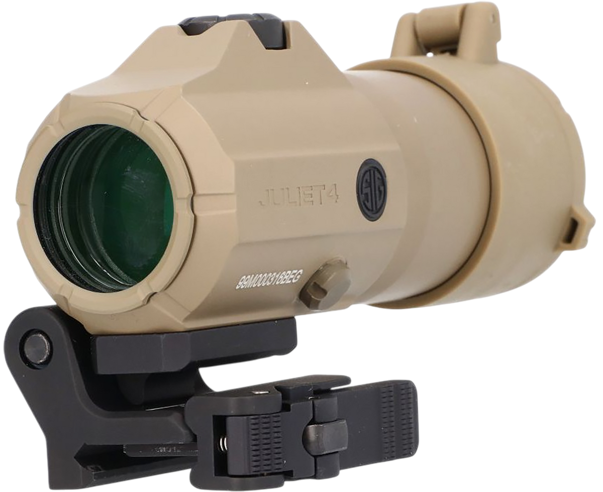 Sig Sauer Electro-Optics Juliet4 4x24mm Flat Dark Earth Magnifier — view 2