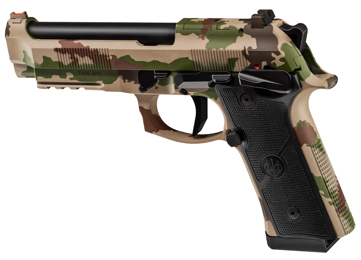 Beretta 92XI Combat 9mm Luger 4.7" 10+1 SAO Pistol - Vegetato Camo Cerakote — view 2