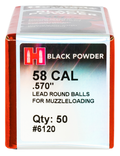 Hornady 6120 Lead Balls .58 Cal .570 228gr Round Ball - 50 Per Box — view 2