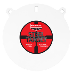 Birchwood Casey Centerfire Target 12" 3/8" AR500 Steel Round Gong — view 2