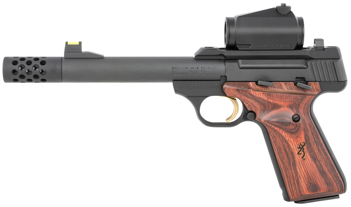 Browning Buck Mark Hunter 22 LR 5.9" 10+1 SAO Pistol - Vortex Crossfire Red Dot — view 2