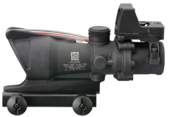 Trijicon 100550 ACOG Combo Matte Black 4x32mm Illuminated Red Crosshair .223 BDC w/ RMR Type 2 — view 2