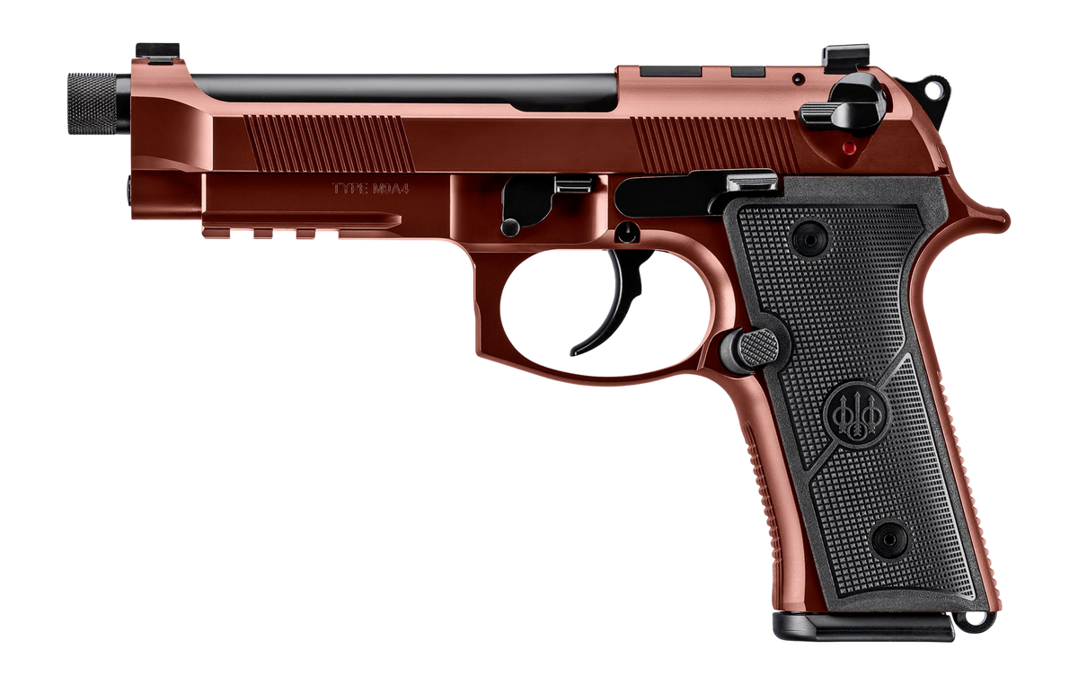 Beretta M9A4 Overlanding 9mm Luger 5.10" 18+1 DA/SA Semi-Auto Pistol - Clay Cerakote — view 2