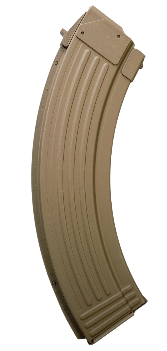 Global Ordnance AK-47 7.62x39mm 40rd Steel Magazine - Flat Dark Earth — view 2