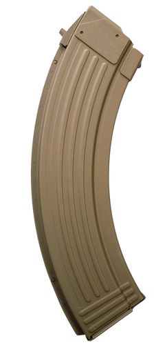 Global Ordnance AK-47 7.62x39mm 40rd Steel Magazine - Flat Dark Earth — view 2