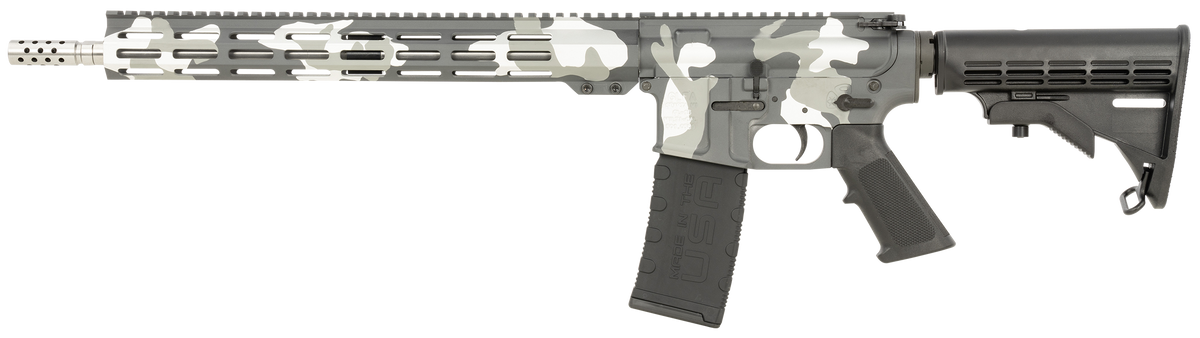 Great Lakes Firearms GL15 Mission 223 Wylde 16" 30+1 Semi-Auto Rifle - Urban Camo — view 2