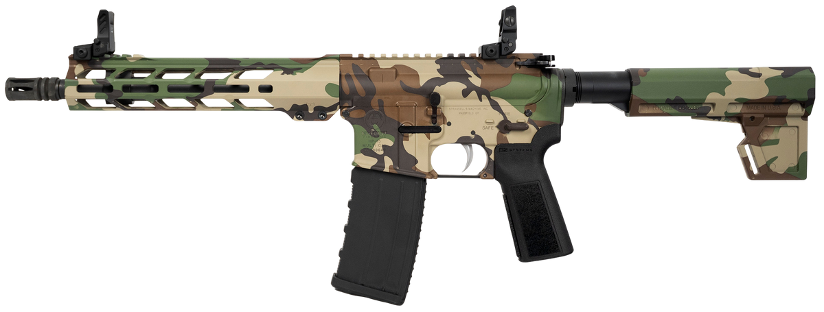 Hi-Point HP15P 5.56 NATO 10.5" 30+1 Semi-Auto Pistol - M81 Woodland Camo — view 2