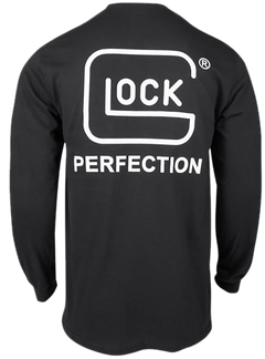 Glock Perfection Long Sleeve Tee Black Pre-Shrunk Cotton - Large — view 2