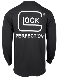 Glock Perfection Long Sleeve Tee Black Pre-Shrunk Cotton 2XL — view 2