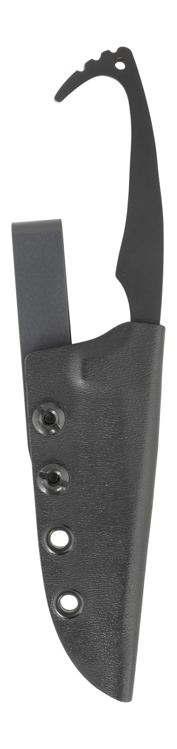 Stroup Knives MK2 Slim 4" Fixed Blade 1095 Steel G10 Handle - Black Cerakote — view 2