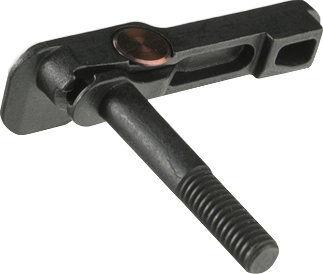 Battle Arms Development BAD-EMC-AMBI Enhanced Ambidextrous Mag Catch AR-15 - 8620 Steel Black Nitride — view 2