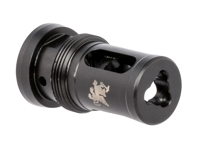 Griffin Armament Taper Mount Hammer Comp 30 Cal 5/8x24 17-4 Stainless Steel - Black QPQ — view 2