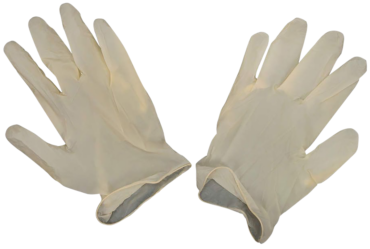 Allen 51 Field Dressing Clear Shoulder/Wrist Latex Glove 2-Pack — view 2