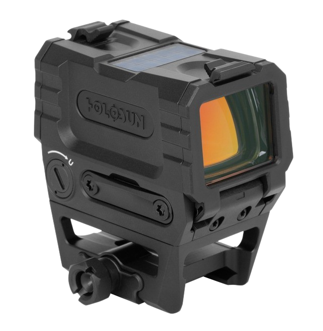 Holosun AEMS Pro X2 1x 2 MOA Red Dot/65 MOA Circle Enclosed Sight - Black — view 2