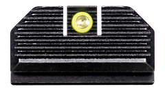 Night Fision SPR-OPBS-507K-HC Optic Plate + Backup Sight Combo - Fits Springfield Hellcat / Holosun 507K - Yellow Front — view 2