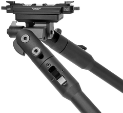 Warne 7914M Skyline Lite Bipod Folding M-LOK QD - Black Aluminum/Steel — view 2