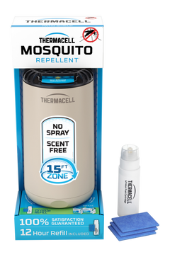 Thermacell PS1 Patio Shield Mosquito Repeller Linen 15 ft 12-Hr — view 2