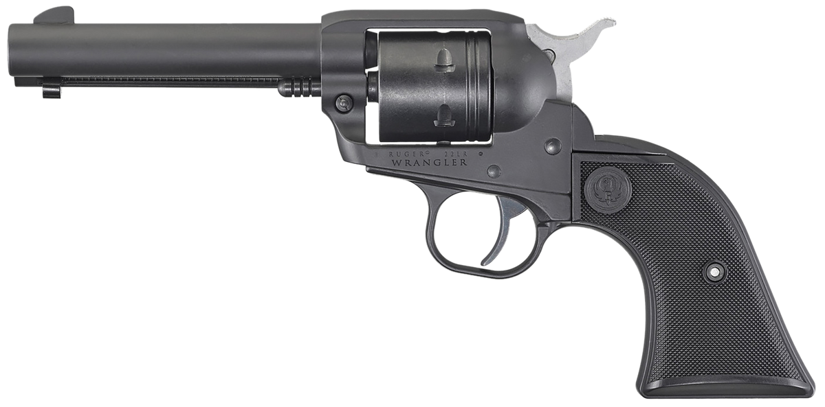 Ruger Wrangler 22 LR 4.62" 6-Shot Black Cerakote Single-Action Revolver — view 2