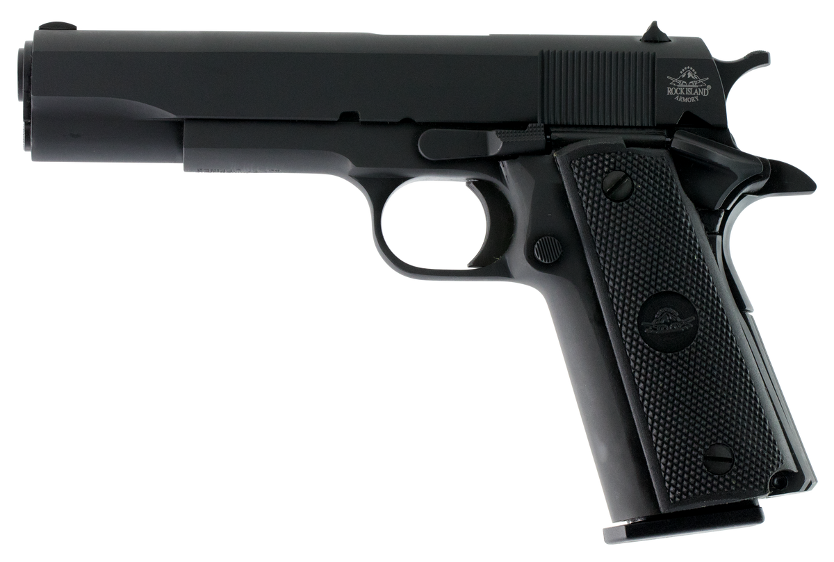 Rock Island Armory GI Standard FSHC 45 ACP 5" 10+1 Semi-Auto Pistol - CA Compliant — view 2