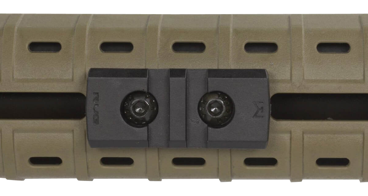 Magpul Industries RVG M-LOK Adapter Rail Black Polymer - MAG596 — view 2