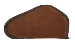 Heritage Cases 8611 Handgun Case 11" Brown Suede w/Black Trim - Lockable — view 2