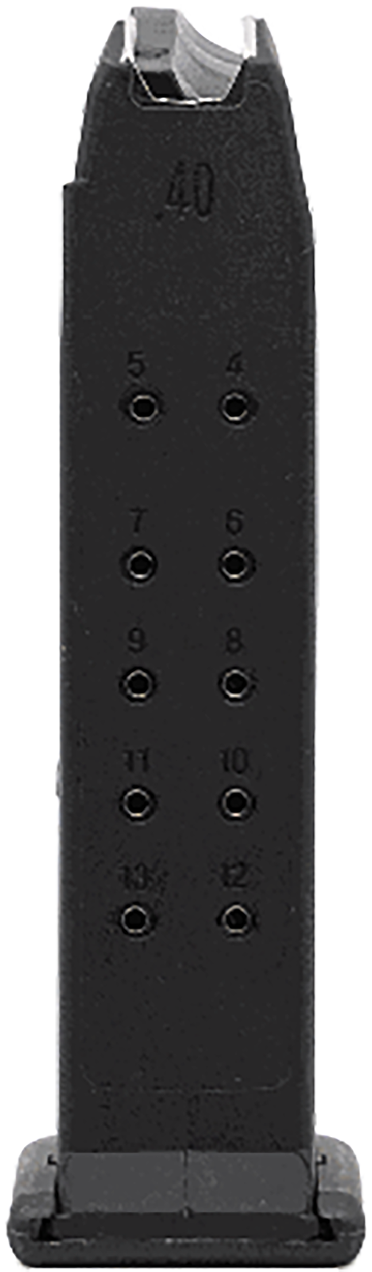 KCI USA KCIMZ011 Gen2 40 S&W 13-Rd Black Polymer Magazine - Glock 23/27 — view 2