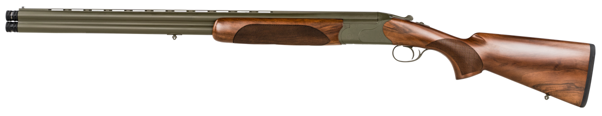 CZ Redhead Premier All-Terrain 12 Gauge 3" 2rd 28" Break-Open Shotgun - OD Green Cerakote, Walnut — view 2