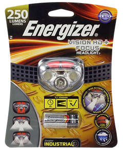 Energizer Vision HD+ Focus 45/400 Lumens LED Headlamp - Red/White LED — view 2
