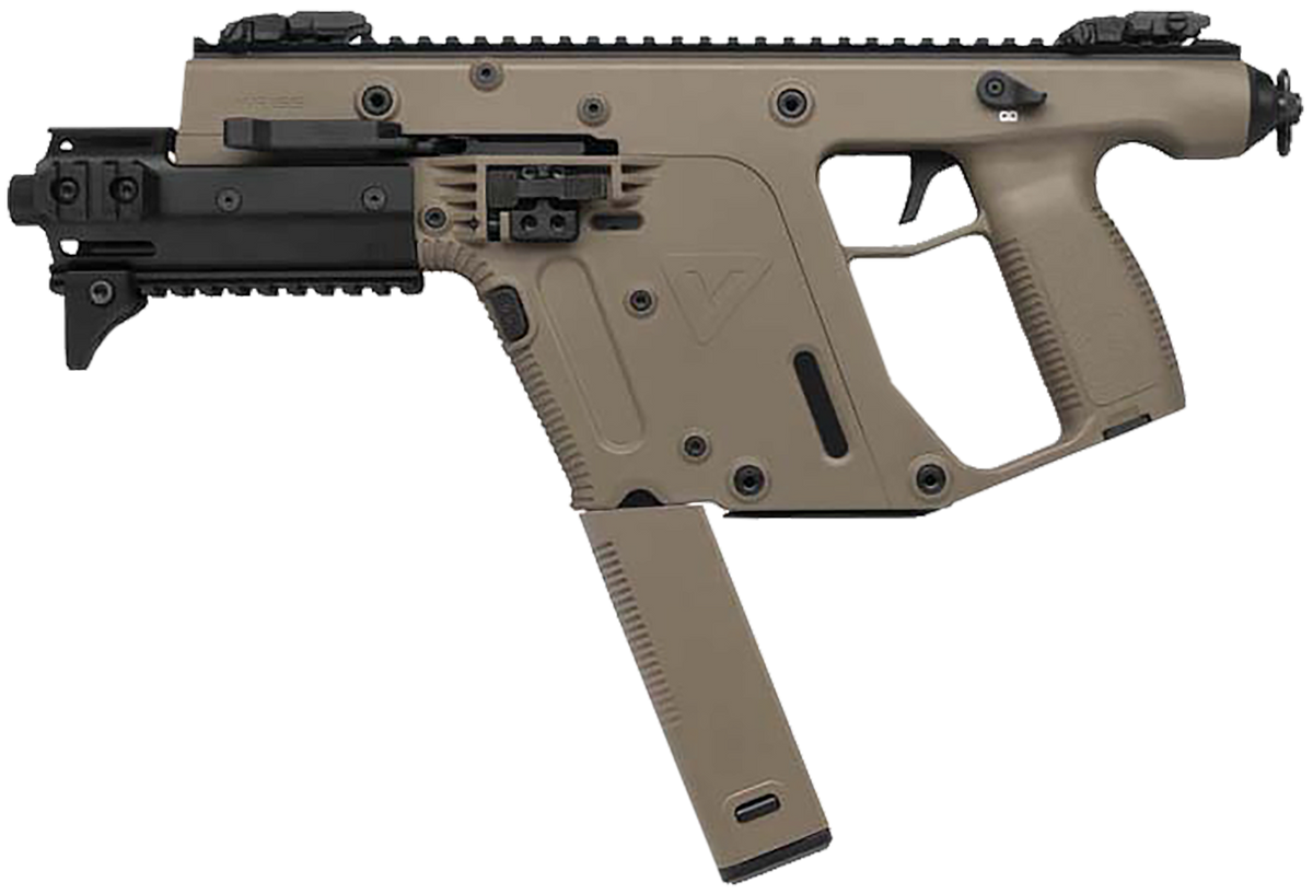 Kriss USA Vector SDP Enhanced G2 45 ACP 6.5" 30+1 Semi-Auto Pistol - FDE / MK5M Modular Rail — view 2