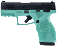 Taurus GX2 9mm Luger 3.37" 13+1 Semi-Auto Pistol - Cyan/Black — view 2
