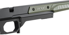 MDT Oryx Sportsman OD Green Aluminum Chassis - Tikka T3/T3x Short Action 32.25" RH — view 2