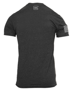 Glock Perfection Tee Large Charcoal/White Short Sleeve T-Shirt — view 2