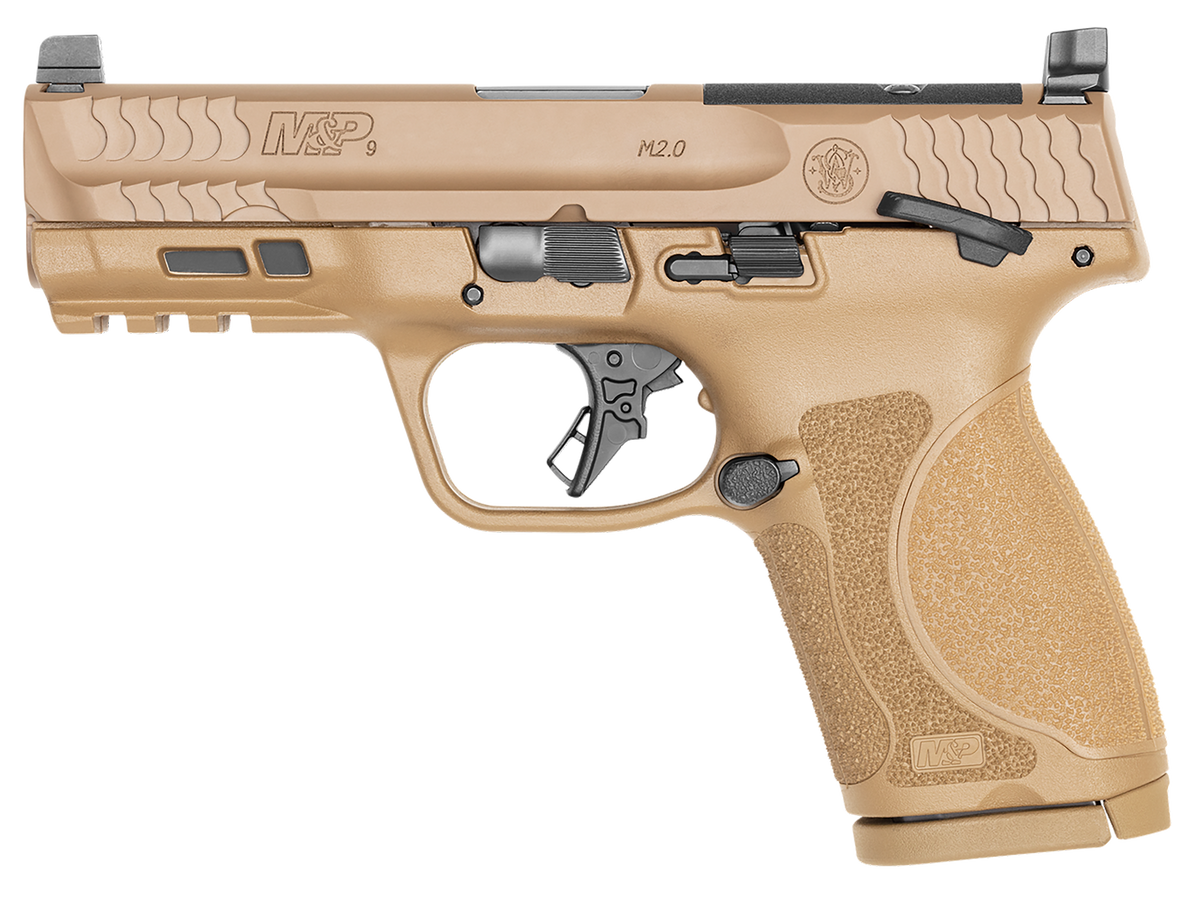 Smith & Wesson M&P M2.0 Compact 9mm Luger 4" 15+1 Pistol - FDE — view 2
