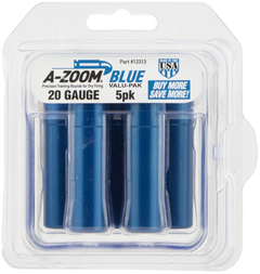 A-Zoom 12313 Blue Snap Caps 20 Gauge 5-Pack Dummy Rounds — view 2