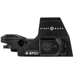 Sightmark Ultra Shot R-Spec 1x 33x24mm Reflex Sight w/Red Laser - Matte Black — view 2