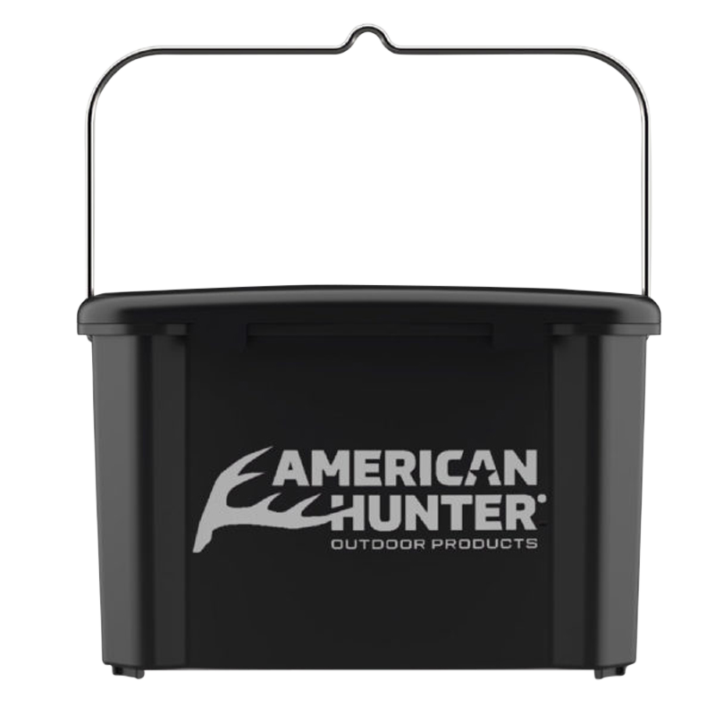 American Hunter AHNFECON Nesting Hopper 5 Gallon Collapsible Game Feeder w/Econ Feeder Kit Black — view 2