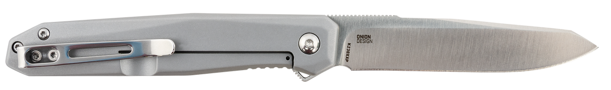 Columbia River Facet 3.37" Folding Sheepsfoot Plain Satin D2 Stainless Steel Knife — view 2