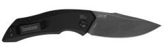 Kershaw Launch 1 3.4" Automatic Folding Drop Point Plain CPM 154 BlackWash - Black Aluminum — view 2