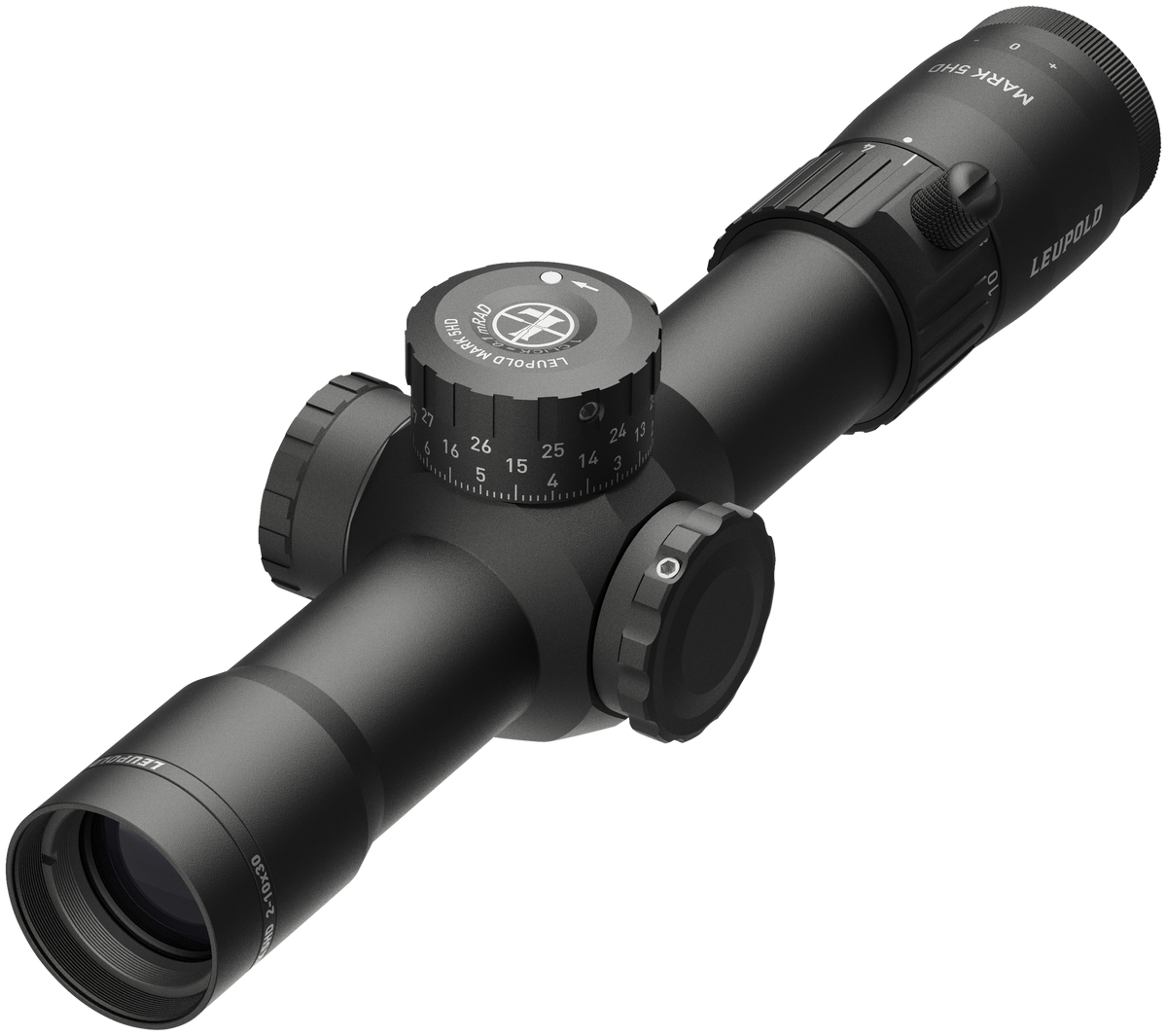 Leupold Mark 5HD 2-10x30mm 35mm Tube M5C3 FFP TMR Matte Black Rifle Scope — view 2