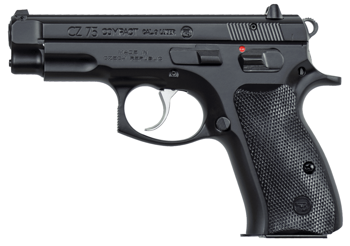 CZ 75 Compact 9mm Luger 3.75" 10+1 DA/SA Pistol — view 2