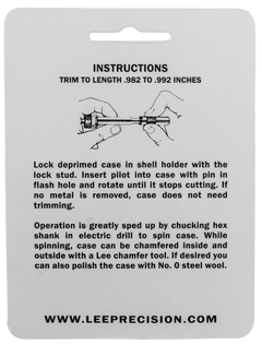 Lee Case Length Gauge 10mm Auto w/ Shell Holder — view 2
