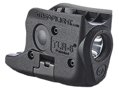 Streamlight TLR-6 100 Lumen White LED Weapon Light for Glock 42/43 - Light Only - Black Polymer — view 2