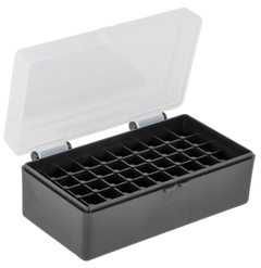 Berrys 61687 Ammo Box 38 Special,357 Mag 50rd Clear Lid w/Black Bottom — view 2