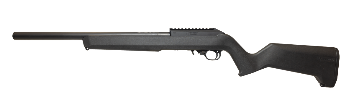 Franklin Armory F22-V 22 LR 18" 10+1 Semi-Auto Rifle with Integrated Suppressor - Black — view 2